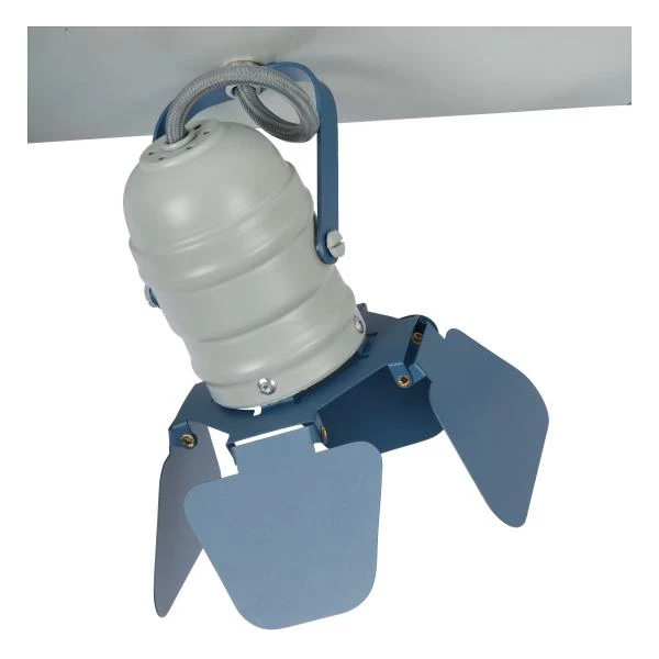 Lucide PICTO - Ceiling spotlight Children - 3xGU10 - Blue - detail 2